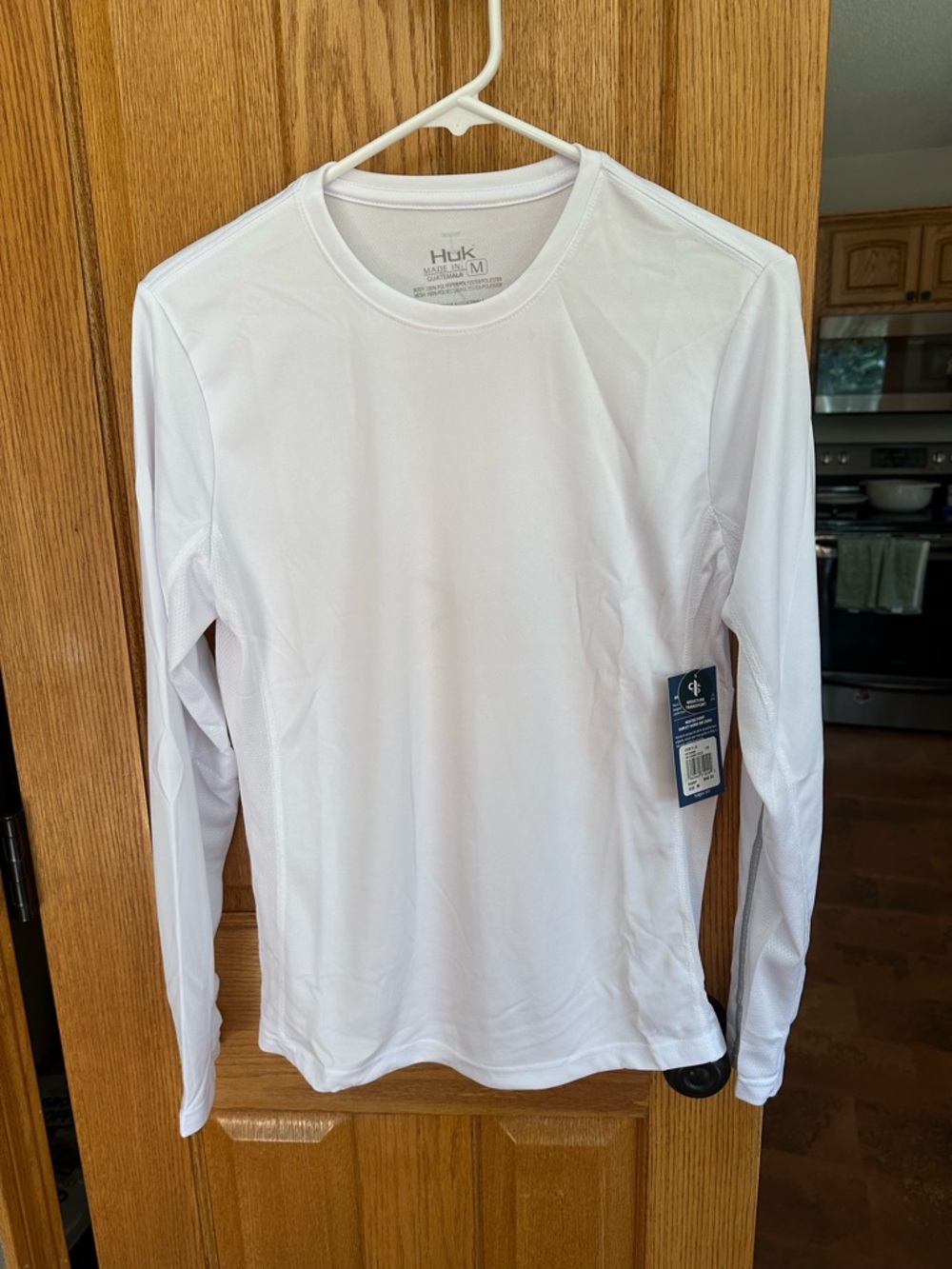 Huk Women's Long Sleeve Performance Tee - White